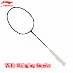 Li Ning Badminton Defensive Racket 9TF Full Carbon Fiber Raquette Professional Turbo Charging Lining Racquet Sports AYPK086