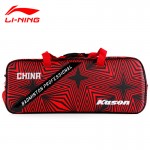 Li-Ning Badminton Rackets Bag Tenis 9/6 Racquets Load Bags FBJG028 FBJK028 Cai Yun's Backpack High Quality L332