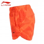 Li-Ning Women's Professional Badminton Shorts Elastic Waist Portable Tennis Shorts Li Ning Quick Dry Sports Shorts AKSK252