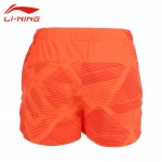 Li-Ning Women's Professional Badminton Shorts Elastic Waist Portable Tennis Shorts Li Ning Quick Dry Sports Shorts AKSK252