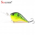 Lifelike 3D Eyes Fishing Lure 9.5CM 11G High Quality Treble hook Artificial Hard Bait Treble Hook Crankbait 5 Colors Available