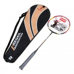 Lightweight Badminton Racquet Carbon Fiber Aluminum Alloy Training Badminton Racket with Carry Bag Durable Badminton Set