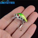 Low price good quality 1 pcs mini crank fishing bait crankbait artificial wobbler japan