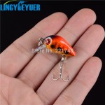 Low price good quality 1 pcs mini crank fishing bait crankbait artificial wobbler japan