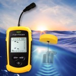 Lucky Brand Fish Finder Portable Fish Finder Depth Sonar Sounder Alarm Waterproof Carp Fishing 100M 328Feet Sonar 1108