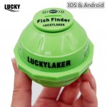 Lucky FF916 Wireless WIFI Fish Finder Deeper Echo Sounder 50M/130ft Sea Alarm Depth for IOS Iphone Android + Car Charger #D0