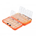 Lure Fishing Box 24 Compartments Double Layer Fishing Box Plastic Fishing Tackle Box 2016 New