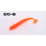 MCLURE 10pcs/lot  Fishing  Soft Lures 80mm/2g Artificial Loach Fishing Bait Swimbait  T Tail Soft  Worm Fishing Tackle