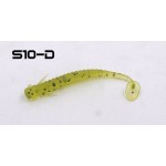 MCLURE 10pcs/lot  Fishing  Soft Lures 80mm/2g Artificial Loach Fishing Bait Swimbait  T Tail Soft  Worm Fishing Tackle