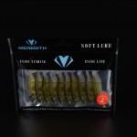 MEREDITH LURE JX03-07 Fishing Lure 10PCS 3.2g 70MM Retail hot model  fishing soft lures fishing lures soft bait quality