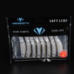 MEREDITH LURE JX52-09 Fishing Lure 8PCS 5.4g 80MM Retail hot model  fishing soft lures fishing lures soft  quality