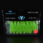 MEREDITH LURE JX52-09 Fishing Lure 8PCS 5.4g 80MM Retail hot model  fishing soft lures fishing lures soft  quality