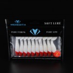 MEREDITH lure JX52-07 Retail hot model 65mm 10pcs  fly Fishing tackle soft lures Multi-section  Artificial fish