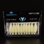 MEREDITH lure JX53-07 Retail hot model 10pcs 65mm fishing soft lures fishing lures soft bait