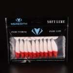 MEREDITH lure JX53-07 Retail hot model 10pcs 65mm fishing soft lures fishing lures soft bait