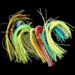 MNFT 12 Bundles 13cm Length Fly Tying Rubber Threads Skirts Silicone Straps for Flies Lure Beard wire Making Random Mixing Color