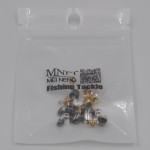 MNFT 24Pcs/lot Brass Cone head for tying Tube flies, Fly tying materials Golden Silver Black Nickel Fly Tying Brass Beads