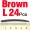 L brown 24pcs1 -$1.73