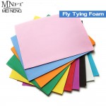 MNFT 25x25cm 10 PCS Fly Tying Foam Paper Foam For Flying Fishing Triple Decker Army Ant Bugs Making Fly Tying Material Bait DIY