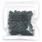 MNFT 50pcs Green Color Rubber Buffer Beads Knot Protector for Carp Fishing Hair Rig Making