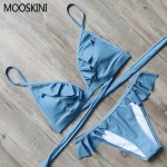 MOOSKINI Brand Bikini 2017 New Sexy Bandage Swimwear Women Swimsuit Push Up Brazilian Bathing Suit Bikini Maillot De Bain Femme