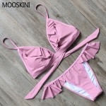 MOOSKINI Brand Bikini 2017 New Sexy Bandage Swimwear Women Swimsuit Push Up Brazilian Bathing Suit Bikini Maillot De Bain Femme