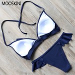 MOOSKINI Brand Bikini 2017 New Sexy Bandage Swimwear Women Swimsuit Push Up Brazilian Bathing Suit Bikini Maillot De Bain Femme