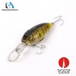 Maximumcatch 1 Pcs CrankBait Fishing Lures With VMC Hooks Fishing Life-like Floating Fishing Lures Artificial Bait Crankbait