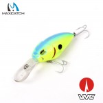 Maximumcatch 1 Pcs CrankBait Fishing Lures With VMC Hooks Fishing Life-like Floating Fishing Lures Artificial Bait Crankbait