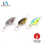 Maximumcatch 1 Pcs CrankBait Fishing Lures With VMC Hooks Fishing Life-like Floating Fishing Lures Artificial Bait Crankbait