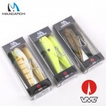 Maximumcatch 1Pc Bass Fishing Lures With VMC Hooks Hard Fishing Lures Artificial Bait Crank bait