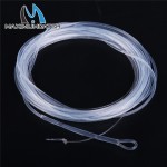 Maximumcatch 2pcs 7ft-9ft Clear Color 12lb-20lb Fishing Poly Leader 1ips Floating/Intermiediate leader line.