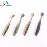 Maximumcatch 6Pcs/lot Soft Fishing Lures Minnow Bait 95mm 6g Jerkbait Soft Bait Paddle Tail Lures