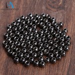 Maximumcatch Black Nickel Fly Fishing Tungsten Beads 25pcs/lot 2.0-4.6mm Round Fly Tying Nymph Head Ball Beads