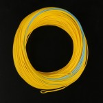 Maximumcatch Fly Fishing Line 7-10wt 125FT Blue/Yellow Color With 2 Welded Loop Weight Forward Floating Fly Line