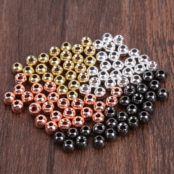 Maximumcatch Fly Tying Beads 25 Pieces 4.6 MM Tungsten Fly Nymph Ball Beads Fly Tying Material