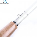 Maximumcatch High Quality 8ft 5wt 3sections Fly Rod Transparent Fiberglass Fishing Rod With Cordura Tube