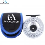 Maximumcatch High Quality ECO 3/4 5/6 7/8WT Fly Reel Large Arbor Aluminum Fly Fishing Reel with Reel Bag 