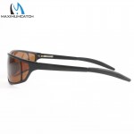 Maximumcatch Titanium Metal Frame Fly Fishing Polarized Sunglasses Brown Yellow And Gray To Choose Fishing Sunglasses