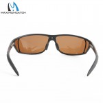 Maximumcatch Titanium Metal Frame Fly Fishing Polarized Sunglasses Brown Yellow And Gray To Choose Fishing Sunglasses