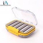 Maximumcatch Waterproof Fly Fishing Box With Slit Foam Fish Lure Hook Bait Fly Box Fishing Tackle Box