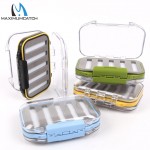 Maximumcatch Waterproof Fly Fishing Box With Slit Foam Fish Lure Hook Bait Fly Box Fishing Tackle Box