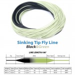 Maximumcatch Weight Forward Floating Fly Fishing line With Sinking Tip 100FT Multy Size To Choose  Fly Line