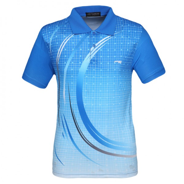 Men Table Tennis Jersey Sport Polo Shirts Wicking Training Clothing Male Tennis Badminton T Shirt 