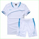 Men Tennis Badminton Suits With Sports Tee Shirt and Shorts Breathable 