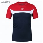 Men Tennis shirt Outdoor sports jogging Fitness Gym badminton mens Short-sleeve t-shirts Exercise training Slim fit tops tees