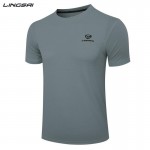 Mens Tennis shirts Outdoor sports t-shirt O-neck Quick Dry Breathable Running badminton Short-sleeve tops for men tee shirt