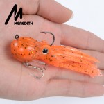 Meredith FISHING  23g 9cm long tail soft lead Octopus fishing lures   Retail