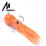 Meredith FISHING  23g 9cm long tail soft lead Octopus fishing lures   Retail