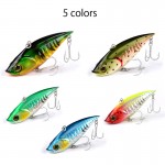 Meredith Fishing Rattlesnake Lures 1pcs 18g 7.5cm VIB Lures Fishing Vibration For All Water Levels wobblers Hooks  Carp Fishing